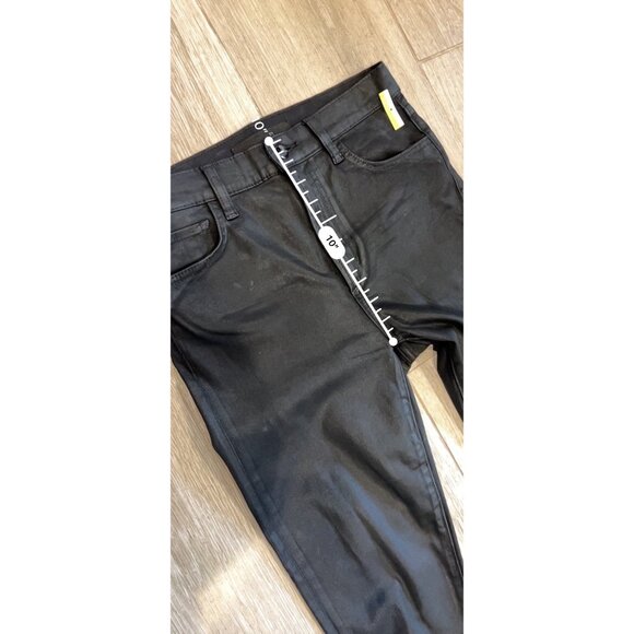 JOE's jeans The Charlie Coated High-Rise Skinny Jeans In Black size 27 NEW - Picture 9 of 9